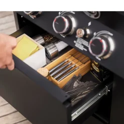 New Rösle Videro PRO G6-S Vario+ Gasgrill 27500 watt Sort