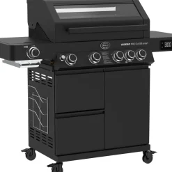 Online Rösle Videro PRO G4-SB Smart Vario+ Gasgrill 20700 watt Sort