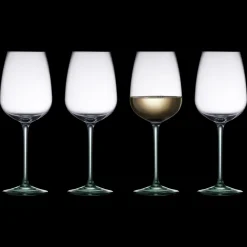 Clearance Lyngby Glas Vienna Vinglas 4 stk. Gr&oslash;n