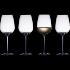 Online Lyngby Glas Vienna Vinglas 4 stk. Blå