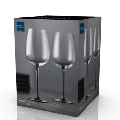 Online Lyngby Glas Vienna Vinglas 4 stk. Blå