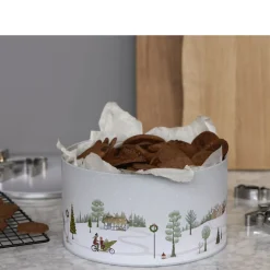 Outlet Pillivuyt Vinter Kagedåsesæt 2 stk. Arctic Ice/Woodrose