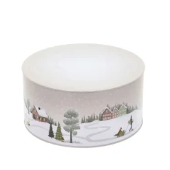 Outlet Pillivuyt Vinter Kagedåsesæt 2 stk. Arctic Ice/Woodrose