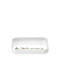 Online Pillivuyt Vinter Plissé Fad rektangulært Hvid