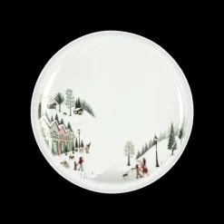 Best Pillivuyt Vinter Toulouse Tallerken flad lige kant Hvid