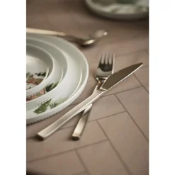 Best Pillivuyt Vinter Toulouse Tallerken flad lige kant Hvid