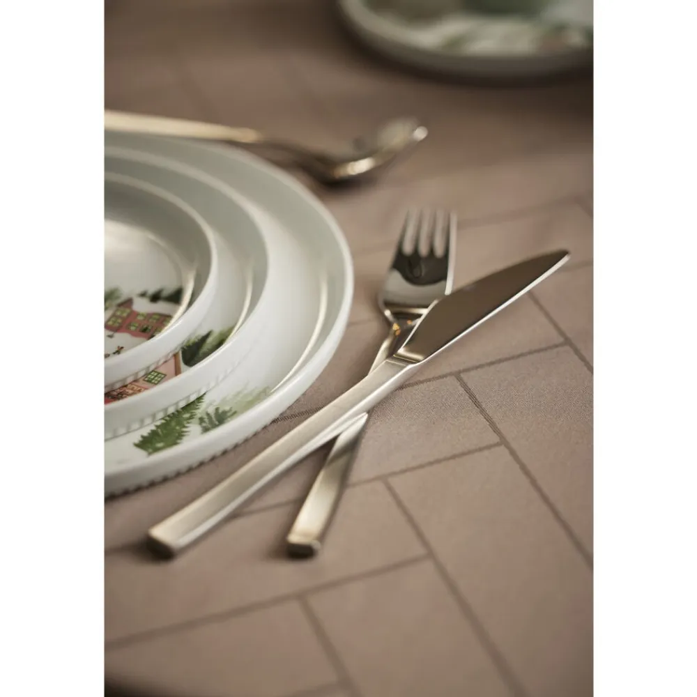 Best Pillivuyt Vinter Toulouse Tallerken flad lige kant Hvid