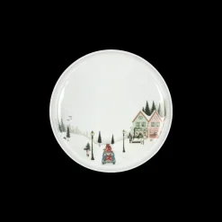 Best Pillivuyt Vinter Toulouse Tallerken flad lige kant Hvid