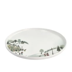 Best Pillivuyt Vinter Toulouse Tallerken flad lige kant Hvid