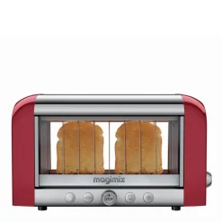 Outlet Magimix Vision Brødrister 2-skiver Stål/R&oslash;d