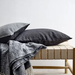 Discount Södahl Washed Chenille Pudebetræk Black