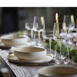 New Lyngby Glas Krystal Zero Champagneskål 4 stk. Clear