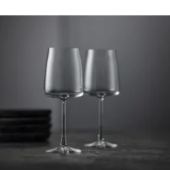 Lyngby Glas Krystal Zero Hvidvinsglas 4 stk. Clear