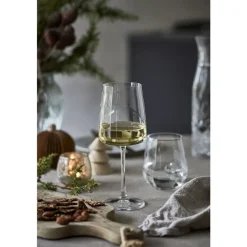 Lyngby Glas Krystal Zero Hvidvinsglas 4 stk. Clear