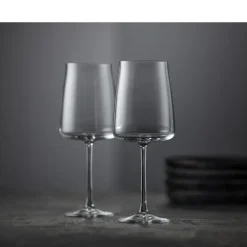 Discount Lyngby Glas Krystal Zero Rødvinsglas 4 stk. Clear