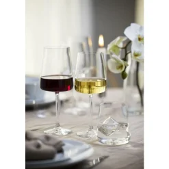 Discount Lyngby Glas Krystal Zero Rødvinsglas 4 stk. Clear